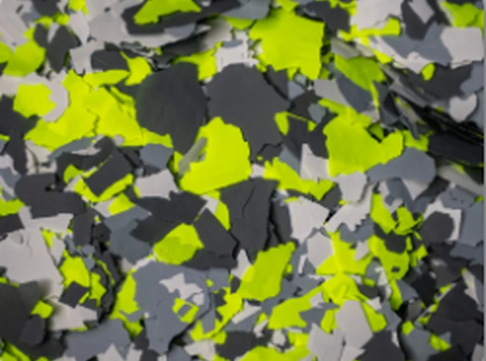 Neon Green flake color