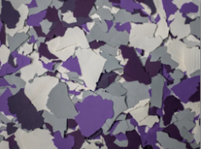 Purple Rain decorative flake blend