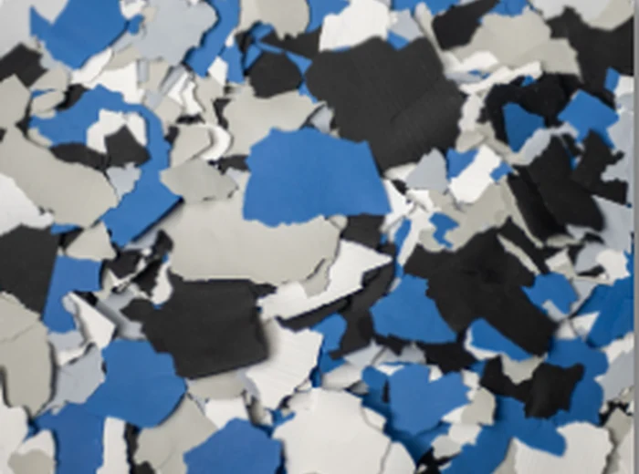 Sky Blue decorative flake blend